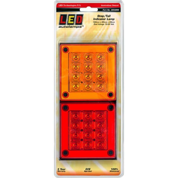 280ARM STOP/TAIL/INDICATOR LAMP MULTI VOLT  (EACH)