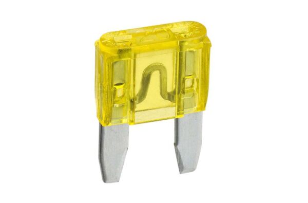 MAF20 MINI WEDGE FUSE 20 AMP YELLOW (100)