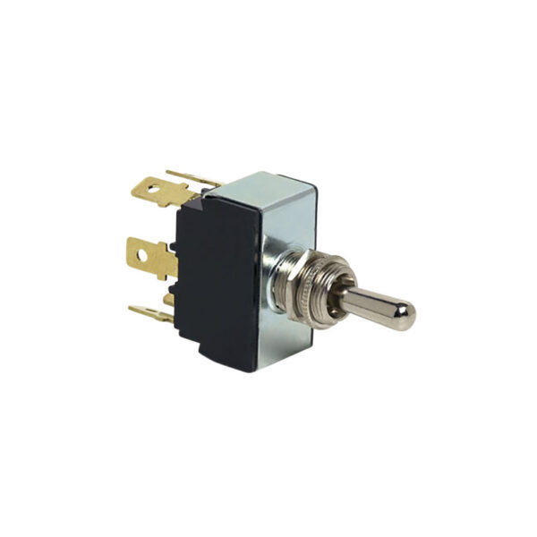 55065-03B TOGGLE SWITCH MOM/OFF/MOM DPDT 12V (COLE HERSEE)