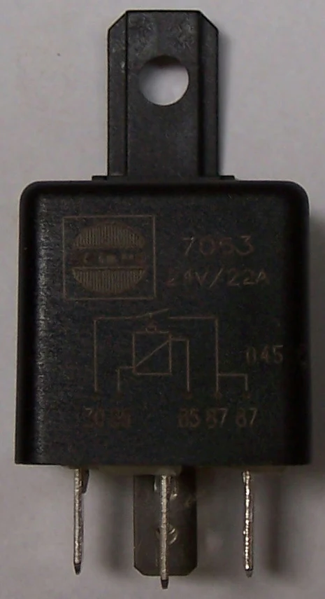 7063 HELLA RELAY 24V 22A 2 X 87