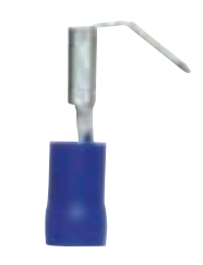 BQCMF BLUE CRIMP TERMINAL MALE & FEMALE UNISULATED 6MM (100)