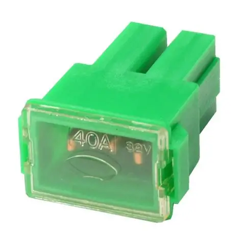 FLB40F FEMALE FUSE LINK BLOCK (GREEN) SINGLE