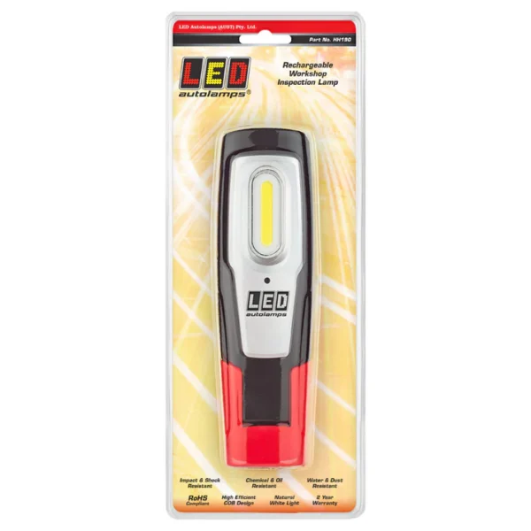 HH190 RECHARGEABLE WORKSHOP INSPECTION LAMP MAG. BASE MICRO USB