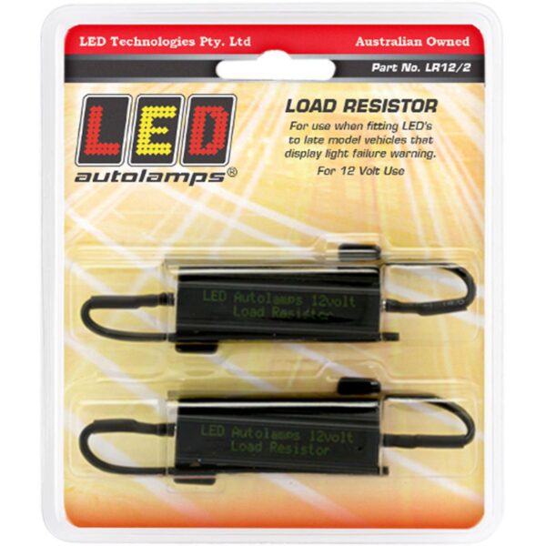 LR12/2 12V LOAD RESISTOR  (2 PACK )