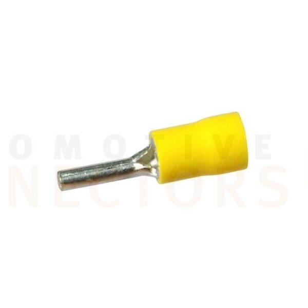 QKC48 YELLOW BUTT TERMINAL (100)