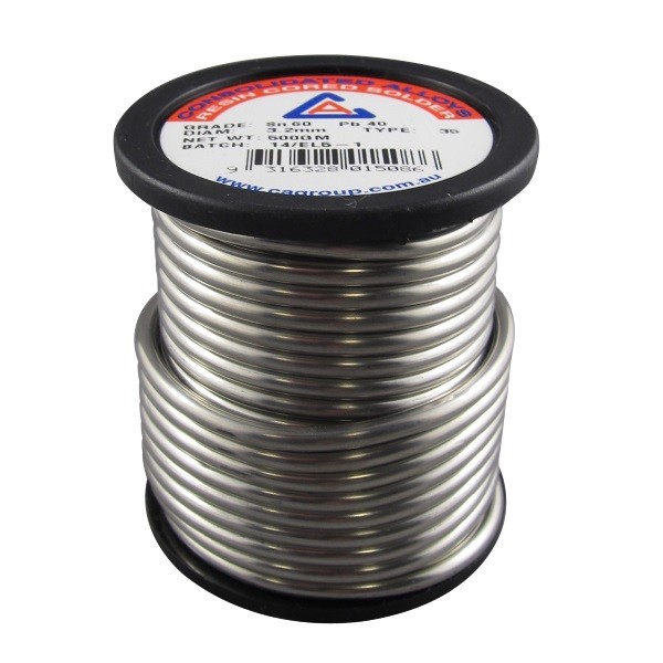 ACID 3.2 60/40 SOLDER ACID CORED 3.2 X 500gm