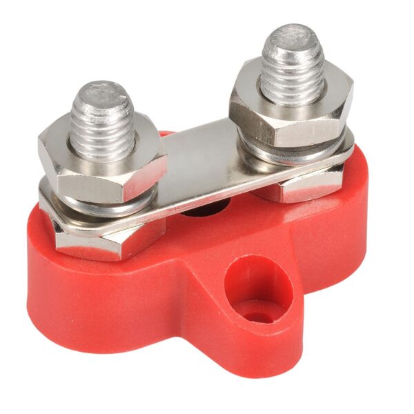 C6237-02R TWIN JUCTION POST 6mm -  RED