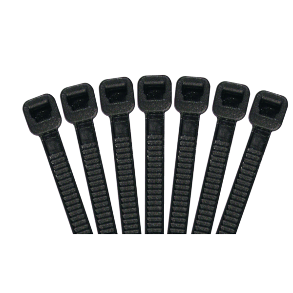CV350B UV STABILISED BLACK CABLE TIES 350MM (100)