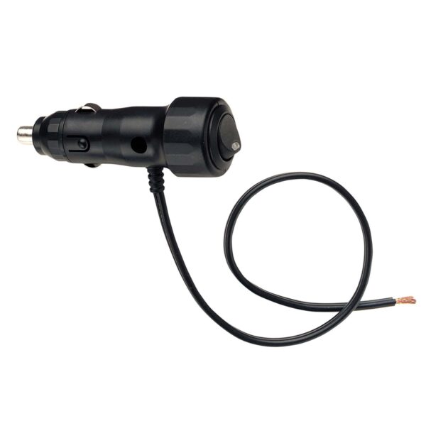 N81010BL CIG.LIGHTER PLUG W/SWITCH 8A 12V