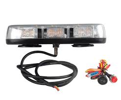 SLB-210 SBM SLIM LINE LED AMBER WARNING BEACON (BOLT MOUNT)