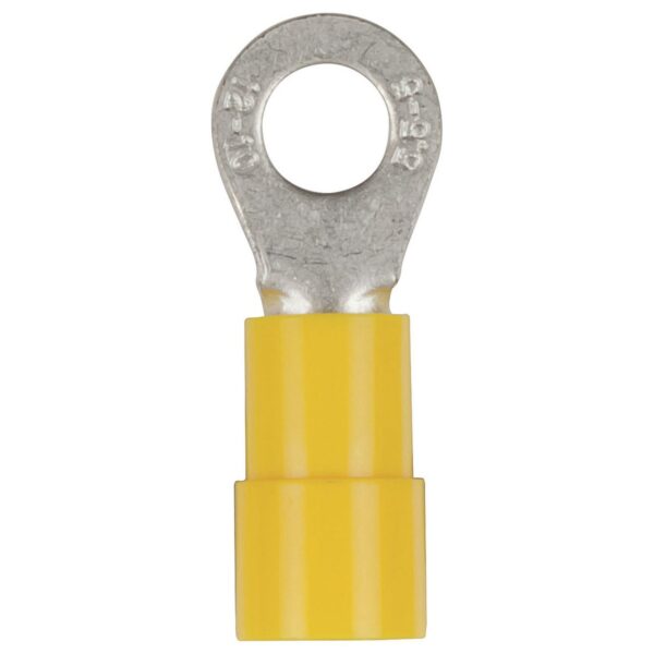 Y3-4 YELLOW 4MM EYE TERMINAL  (100 )