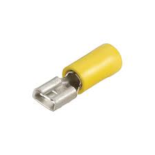 YQCF CRIMP TERMINAL 6.4mm FEMALE (100)