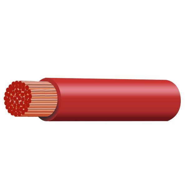 0B&S30MR 0B&S BATTERY CABLE (30M) RED AUSTRALIAN MADE