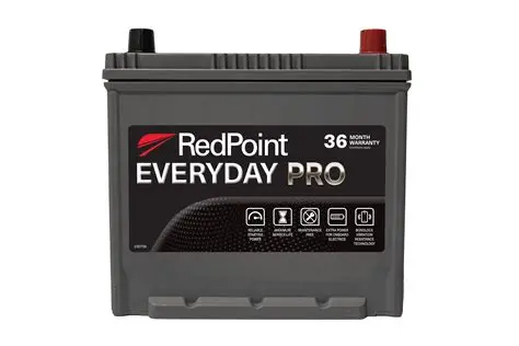 55D23L MF Bottom Hold Down RedPoint Battery
