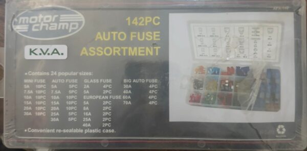 AFA-142 142 PIECE BLADE FUSE ASSORTMENT